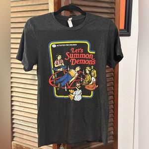 Wicked Clothes Graphic Tee “Let’s Summon Demons”